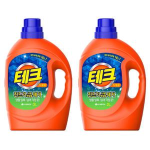 테크 진드기 알레르기 원인제거 용기 3L 드럼, 2개