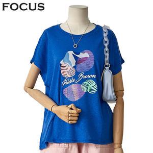 [롯데백화점]포커스 팔레트린넨반팔_FM2F7TS0685