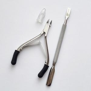 교육용 셀프네일 손톱표피관리 니퍼+푸셔+그립 세트큐티클니퍼 셀프네일케