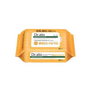 N닥터아토 클렌징 수딩티슈 20매 1팩