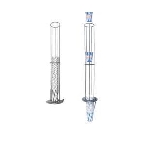 온핌 A  대용량 큰 컵 종이컵 수거함 플라스틱 컵 수거기 카페 컵 수거대 110mm