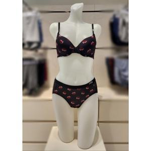 갤러리아 [FILA 언더웨어]시그니쳐 로고 와이어 브라세트 BAE1442F/DRE1442F BLK