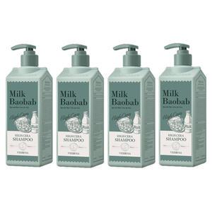 밀크바오밥 하이세라 샴푸 버베나 500ml, 4개