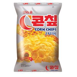 크라운 콘칩 군옥수수(대)148gX12개(1박스)