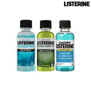 리스테린 휴대용 100ml 쿨민트 마일드 그린티마일드