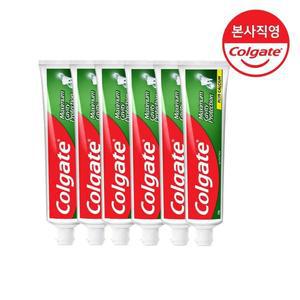 콜게이트 캐비티 프로텍션 불소치약 100g 쿨민트 6개