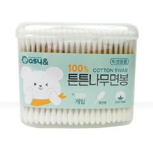 [OFM89O27]튼튼나무면봉 원터치면봉 350개입 원통케이스