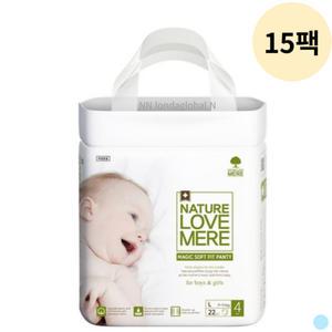 네이쳐러브메레 매직소프트 팬티 기저귀 대형 22p15팩