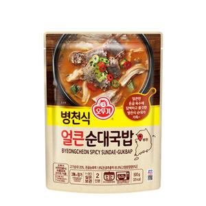 오뚜기 병천식 얼큰 순대국밥 500g