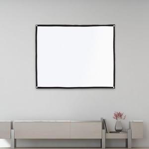 [XBHII907]이동형 빔프로젝터 스크린146x110cm 43비율