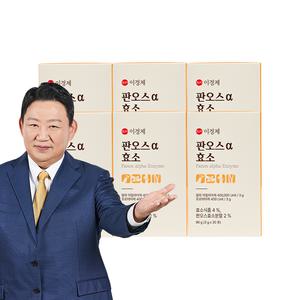 이경제 판오스 알파 소화 한방 효소 3g 180포 / 6박스 6개월 분