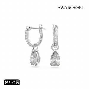 [/본사정품] Stilla 로듐 후프 귀걸이 5636716