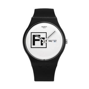 스와치 스와치 손목 시계 남성 러버 FRITZ SUOB722