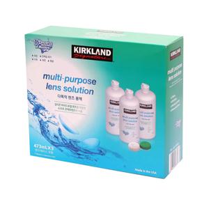 커클랜드 시그니춰 다목적 렌즈관리 용액 473ml x 3