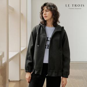 [LE TROIS]23FW  르투아 클라우드 기모 셋업2종(자켓+팬츠)
