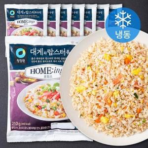 청정원 호밍스 대게와 랍스터 볶음밥 (냉동), 210g, 8개 one option