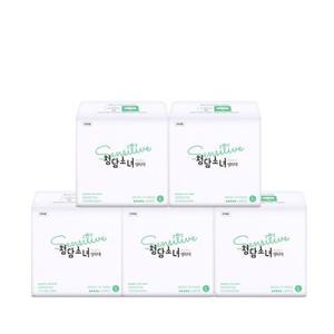 센서티브 대나무탑시트 생리대 대형12p x 5팩