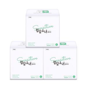 센서티브 대나무탑시트 생리대 대형12p x 3팩