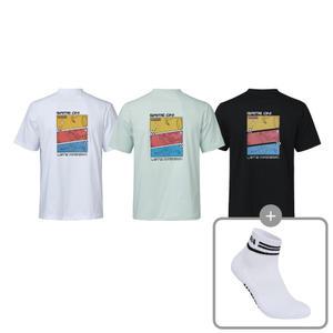 마제라 배드민턴 그래픽 반팔 티셔츠 MSW-TS1411 (3color)