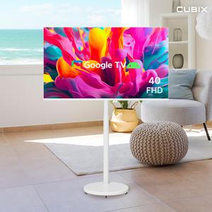 무빙큐빅스 40인치 FHD 화이트에디션 삼탠바이미 X1시리즈 스마트 TV 삼텐바이미 중소바이미 스탠바이미