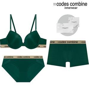 [롯데백화점]코데즈컴바인 이너웨어 [선물포장] 커플속옷세트 BRBPDR61GR