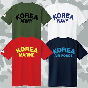 ROKA 육군 해군 공군 해병 코리아아미 로카티셔츠