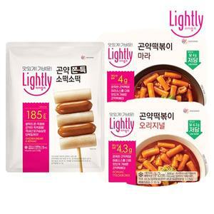 [NS홈쇼핑]라이틀리 곤약 떡볶이 300g x 2개 + 소떡소떡 500g(100g 5입) x 2개..[34873045]
