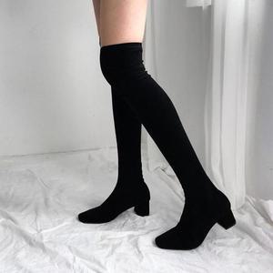 [KGPQZN99_4B]부츠 의류 로우힐 첼시부츠 여성화 미들힐 힐