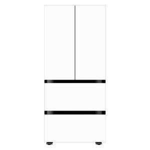 삼성전자 비스포크 4도어 김치냉장고 메탈화이트 RQ49DB9402EW *삼성정품*무료폐가전회수* [OK]