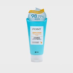 포인트 딥 클린 휩 클렌징 폼 100g 폼 티슈 클렌징밤 크림 오일 워터 클렌저 리무버 립앤아이리무버 모든피부용