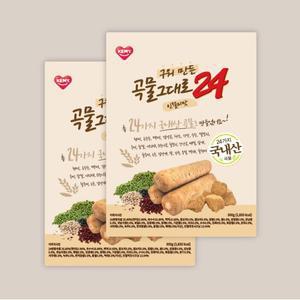 곡물그대로24 크리스피롤 인절미맛 2박스