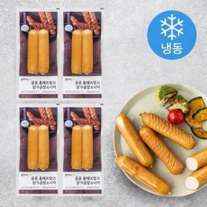 곰곰 훈제 프랑크 닭가슴살 소시지 (냉동), 100g, 4개 one option