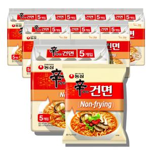 신라면 건면 봉지라면 97gX40개 라면한박스