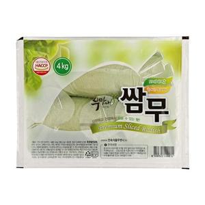 민속 무맛나 쌈무(와사비맛) 4KG (WFGPVLI)