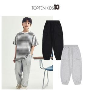 [롯데백화점]탑텐키즈 남아) 더블니트 카고 조거 스웨트팬츠 MKF1PT1203