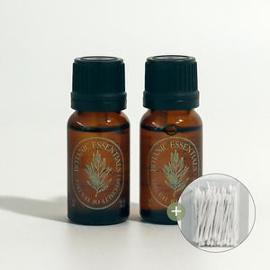 에센허브 티트리 100 오일 20ml 기획 (10ml+10ml+면봉 50ea)
