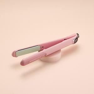 디오비 PL 러블리핑크 판고데기 곱슬머리 앞머리볼륨 프리볼트 전문가용 고데기 매직기