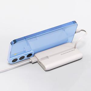 PTI006 갤럭시 S25/S24/FE/S23/S22/A35/A82 C타입케이블 일체형 보조배터리 5,000mAh