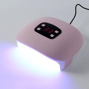 [기타]타이머 UV LED 젤네일 램프 핑크 셀프네일
