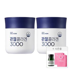 에버콜라겐 관절콜라겐 3000, 75.6g, 84정, 2개 + 증정 (7일의 보스웰리아, 1개+ 쇼핑백(미니),2개 )