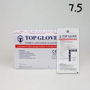 병원용 수술용글러브 멸균 파우더프리 (TOP) 50조 7.5