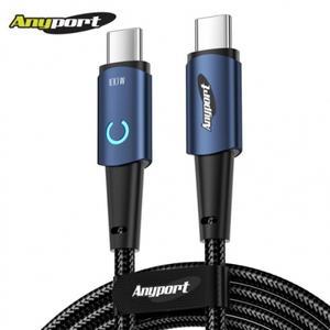 C C 문라이트 안드로이드오토 [애니포트] TO 1.2M CTCM100W 100W 고속충전케이블