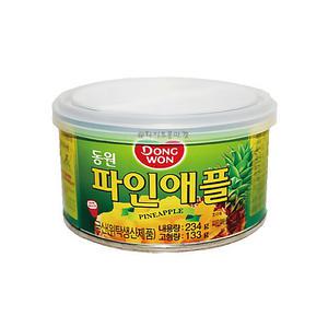 동원 미니 파인애플 234g x 24개 (한박스)