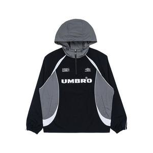 엄브로 HBL 스포티 캐주얼 후드 아노락 UQ123CWT21BLK