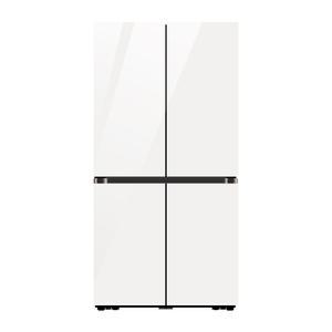 삼성전자 비스포크 4도어 냉장고 RF85DB90B1AP 글램화이트 *삼성정품* [OK]