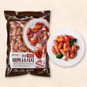 곰곰 칼집 비엔나 소시지, 1kg, 1개 one option