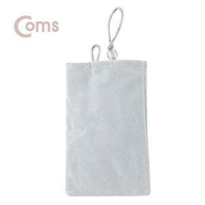 [셀러허브 패션][JHQRMZDL_4B]Coms 포켓형 소품파우치 Gray 85mm x 134mm