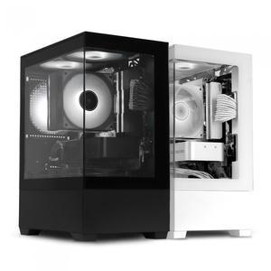 싸이번 LIMPID Micro-1 (블랙) M-ATX PC케이스