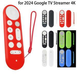 구글 실리콘 리모컨 보호 커버 TV 스트리머 4k 2024 Gyle 케이스