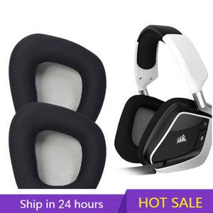 Corsair Void RGB 엘리트 무선 이어패드 메모리 폼 이어 쿠션 커버 게임용 헤드셋 드롭쉬핑